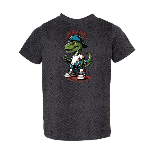 Skateboardasaurus Rex Reptile Skin Tee