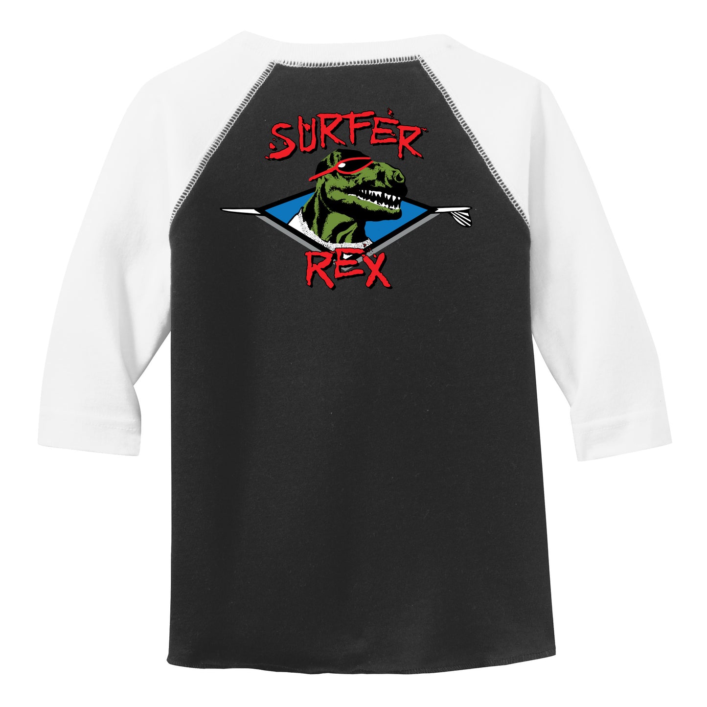 Surfer Rex Icon Raglan Tee