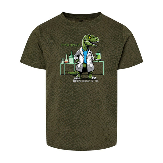 Scienceasaurus Rex Reptile Skin Tee