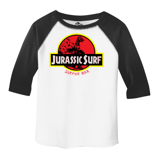 Jurassic Surf Raglan Tee